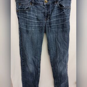 KUT FROM THE KLOTH Katherine Boyfriend Classic Western Blue Denim Jeans (#1,245)